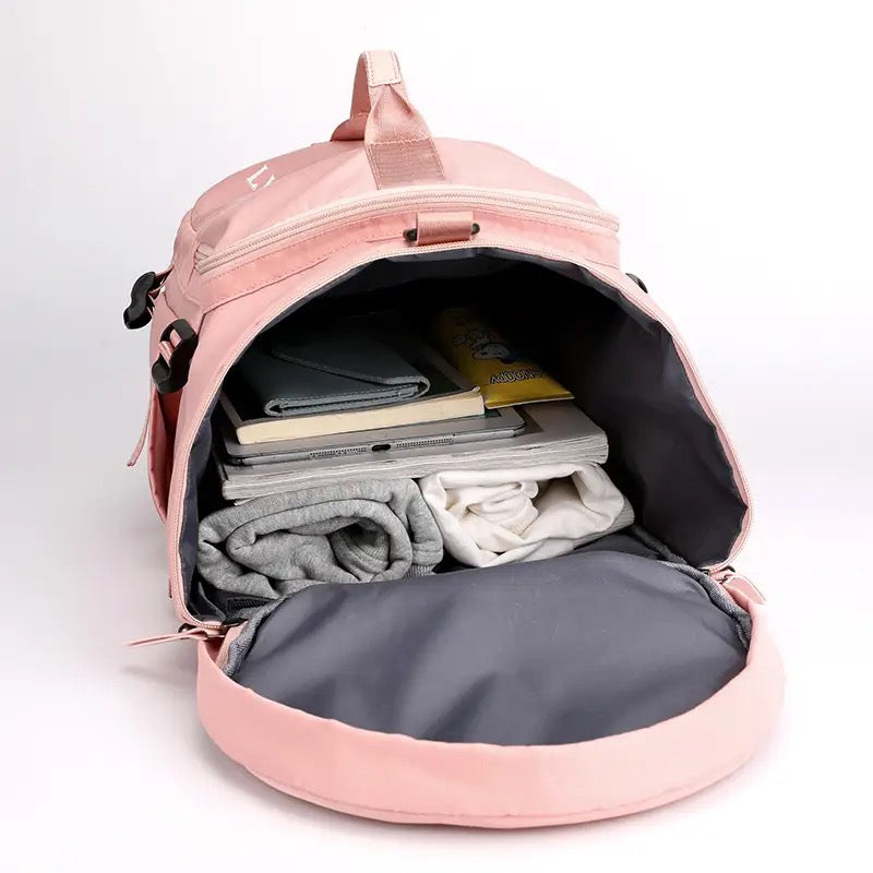 Solo Travel Bag, Multifunctional Travel Bag Pack, Duffle Bag With Shoe Compartment And Wet Pocket, Large Capacity Outdoor Leisure Sports Bag, Travel Backpack For Men And Women, Tote Carry Luggage Bag Solo Travel Bag, Multifunctional Travel Bag Pack, Duffle Bag With Shoe Compartment And Wet Pocket, Large Capacity Outdoor Leisure Sports Bag, Travel Backpack For Men And Women, Tote Carry Luggage Bag
